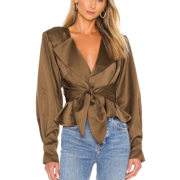 LPA Tops - LPA Faustina jacket in taupe